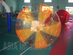 Corrosion Resistance Half Color Water Ball Orange and Transparent