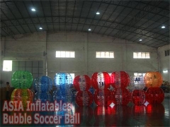Impeccable Colorful Bubble Soccer Ball
