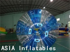 Gymnastics Inflatable Tumbling Mat, Factory Price Half Color Zorb ball