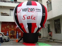 Hot sell Rooftop Balloon with Banners for Sales Promotions