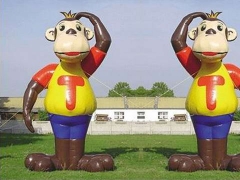 New Styles Giant Custom Inflatable Monkey For Outdoor Advertising with wholesale price