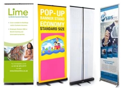 Stand popup banner