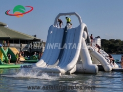 Gymnastics Inflatable Tumbling Mat, Factory Price Multifunction Inflatable Big Water Slide for Water Park Sports Games
