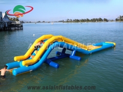 Exciting Inflatable Challenge Water Park Obstacle Course