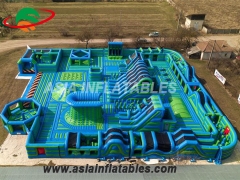 Inflatable Outdoor Bouncer Slide Playground Theme Parks,Inflatable Emergency Tents Manufacturer