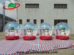 Various Styles Christmas Inflatable Snow Globe Balloon