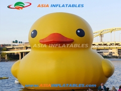 Customize Custom Cute Inflatable Duck Cartoon For Pool Floating