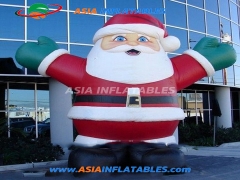 Crazy Advertising Decoration Mascots Inflatable Christmas Santas
