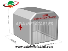Custom Drop Stitch Inflatables, Inflatable Emergency Disinfection Shelter with Wholesale Price