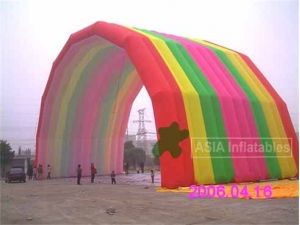Inflatable Rainbow Arch Tent