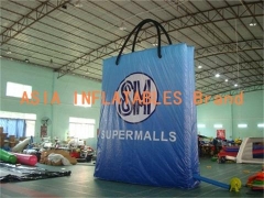 Blue Inflatable Bag Model