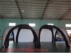 Black Inflatable X-Shape Tent