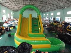 Inflatable Curved Water Slide