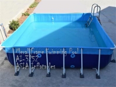 Set di piscina per telaio in metallo