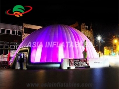 led light inflatable party tent