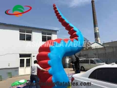 Led inflatable octopus tentacle