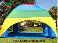 Unico tenda gonfiabile protettiva multicolore protettiva del riparo dell'automobile del sole riparo quattro tende tenda di evento della tenda del ragno