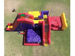 Inflatable Jungle Gym Interactive Game