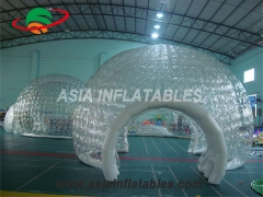 Clear Inflatable Dome Tent