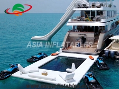 Yacht gonfiabile gonfiabile del nuoto dell'oceano galleggiante
