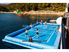 Campo da pickleball gonfiabile galleggiante