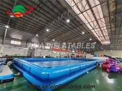 Campo da pickleball gonfiabile galleggiante