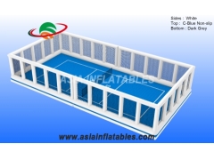 Campo da pickleball gonfiabile galleggiante