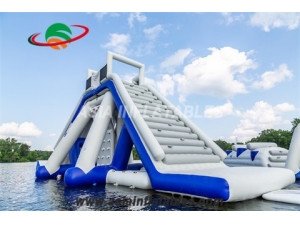 Inflatable Water Park Slide Giant Floating Water Slide