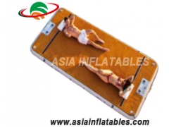 Hot sale Leisure Floating Dock Inflatable Floating Mat Platform