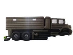 Camion militare pieghevole